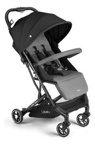 Carrinho Bebê Compacto 0-15 Kg Oppa Preto/cinza Litet Bb465