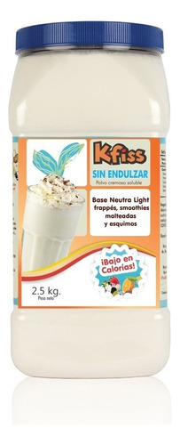 Base Neutra Proteina Sin Endulzante Malta 2.5kg