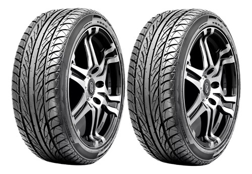 Paquete De 2 Llantas 205/50 R16 Blackhawk Hu01 87w Msi