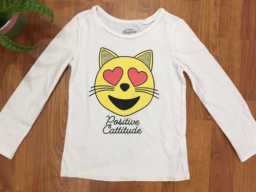 Franela, Camisa Para Niñas Oshkosh, Talla 6