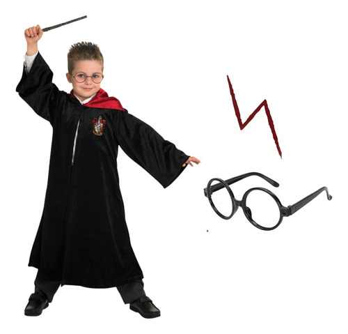 Disfraz  Harry Potter Kids - 3 Piezas Despacho Inmediato