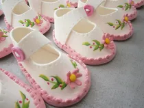 Comprar Zapatitos Niña Bebe  Baby Shower Bautizo Recuerdo Nacimiento