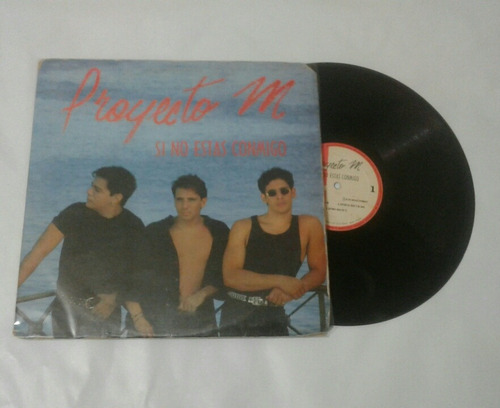 Proyecto M Si No Estas Conmigo Lp Vinyl Emi Colombia 1993