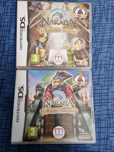 Naraba El Laberinto De La Luz Y Naraba World Nintendo 2ds (Usado)