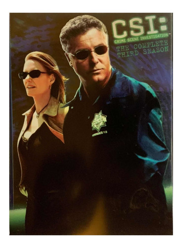 Csi Las Vegas Temporada 3 Tres - Importada + Extras Dvd (Usado)