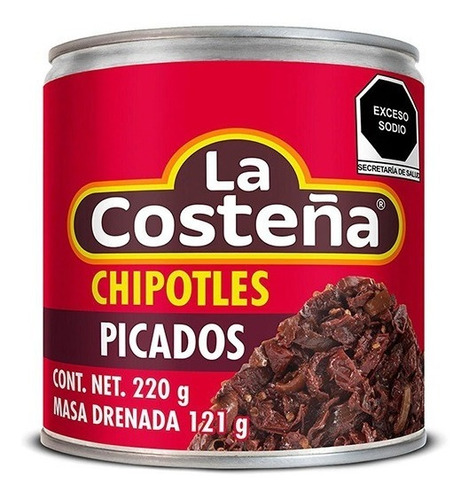 Chipotles Picados La Costeña 220 G México