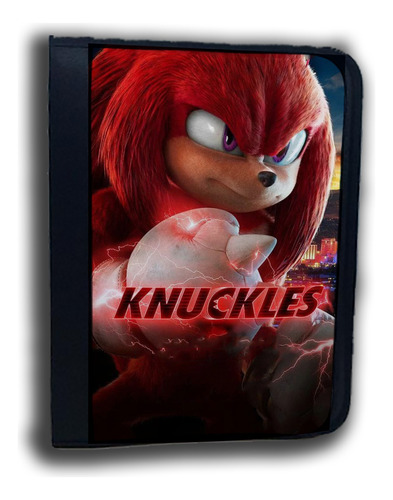 Knuckles Sonic The Hedgehog Cartuchera 1 Piso C/ O S/ Nombre