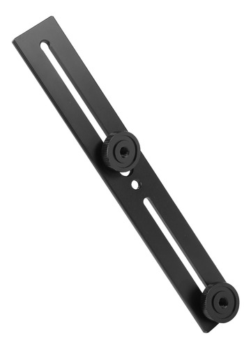 Soporte Portátil De Doble Cabezal Para Cámara Y Flash De 1/4