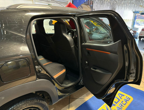 Renault Kwid 2022 1.0 FLEX Outsides Completo Manual Único Dono Preto
