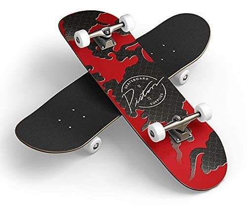 Tabla De Skate Piston Boards Patineta Estándar De 31 X 7 Tsk
