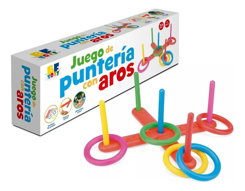 Set De Apuntar For Niños Con Anillo De Plástico Y Lanzar