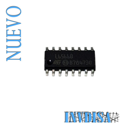 4pzas Circuito Integrado L6566b L6566 Original Controlador (Usado)