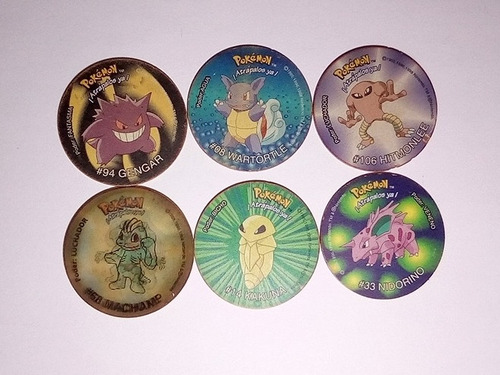 Lote: Tazos Pokémon 2