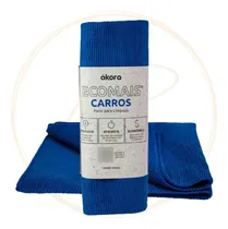Comprar Pano De Limpeza Automotiva Ecomais Carros Painel Vidro Motor Cor Toalha Microfibra Azul