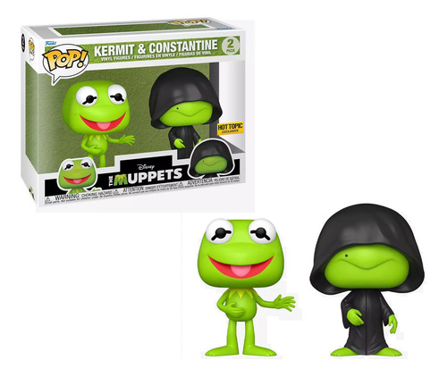 Funko Pop! The Muppets - Kermit & Constantine Hot Topic