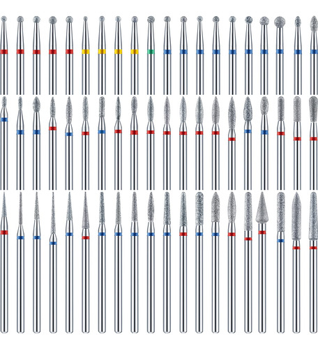 Juego De 60 Brocas De Diamante Para Uas, Limpiador Elctrico