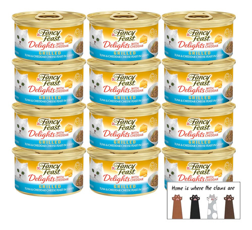 Fancy Feast Gourmet Comida Humeda Para Gatos A La Parrilla 1