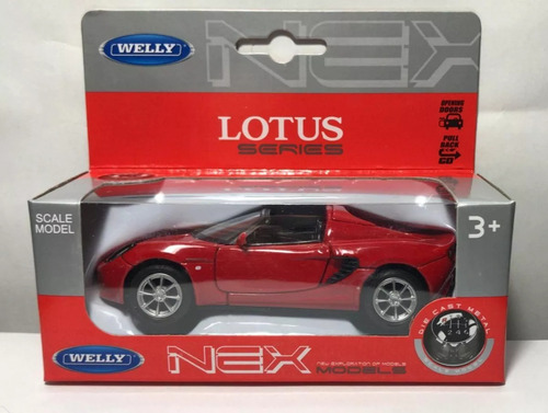 Auto Lotus Elise 111s Welly Lionel's Colección Escala 1:36