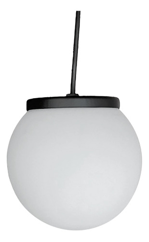 Colgante Globo Vidrio 15 Opal 1 Luz Esfera Moderno - E27