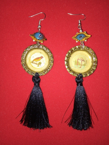 Aretes De Corcholatas Antiguas De Los 70's