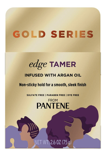 Pantene Gold Series - Domador De Bordes De 2.6 Onzas (paque.