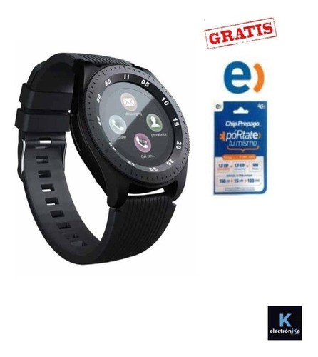 Reloj Inteligente Smartwatch  Bluetooth + Chip Entel