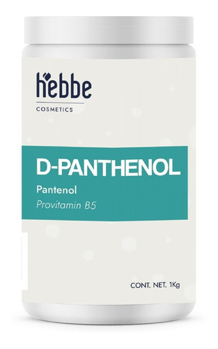 D Pantenol (panthenol) Puro Uso Cosmético 1 Kg