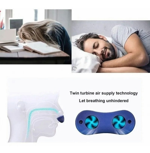 Dispositivo Eletrônico Anti-ronco Micro Cpap Para Apneia 2pc
