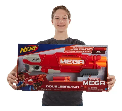 Nerf Mega Doublebreach Lanzador De Ca on Doble 23 Planeta