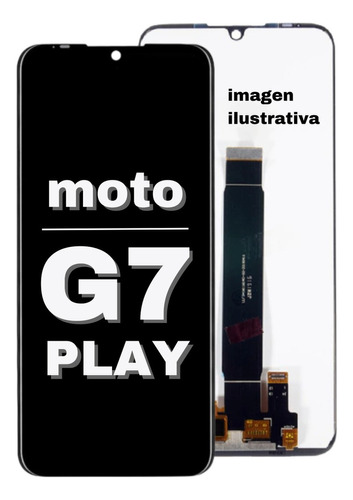Modulo Pantalla Motorola G7 Play Xt1952 Display S/marco