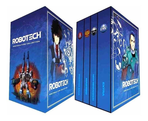 Dvd Robotech Protocultura Colección / Original