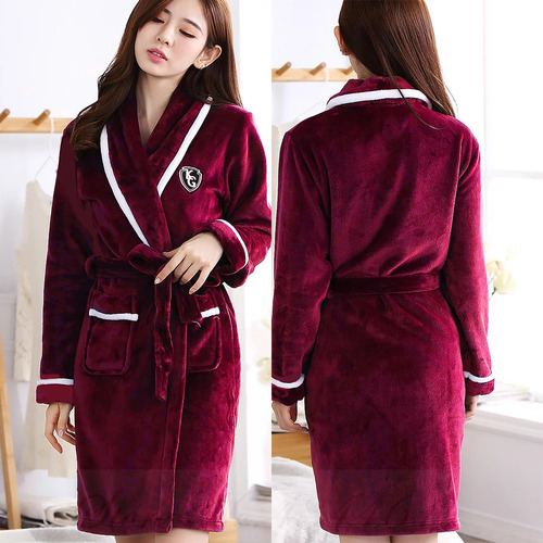 Bata Tipo Kimono, Bata De Baño, Bata De Franela, Ropa De Dor