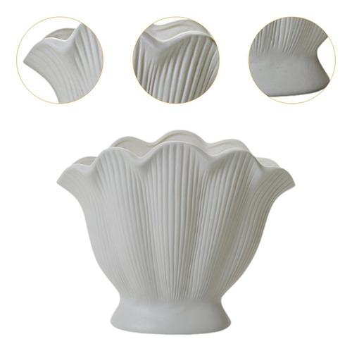 Vase De Cerámica Flowerpot Plant Bof Ornament Para La S