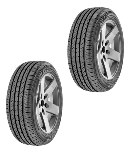 Paq X2 Llantas 205/60 R15 Dunlop Sp Touring T1 91h