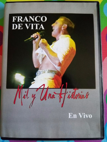 Dvd Franco De Vita: Mil Y Una Historias En Vivo