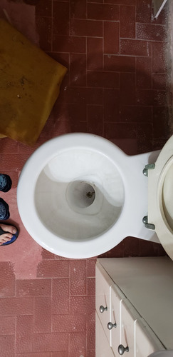 Juego Inodoro Bidet Vanitori Y Bacha Avignon Ferrum S/grif.