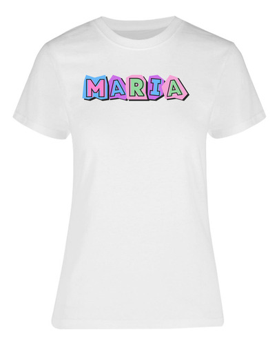 Playera Para Mujer Nombre Maria - Colección Nombres - Maria