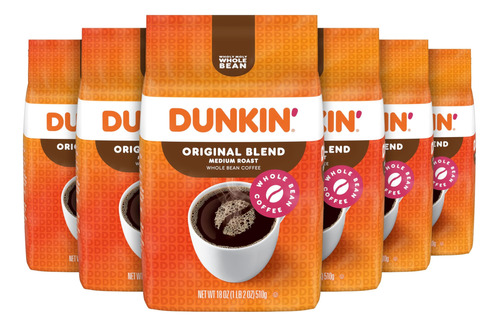 Dunkin' Original Blend - Cafe De Grano Entero Tostado Medio,