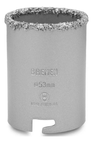 Mecha Broca Copa Tungsteno 53mm Ceramica Pared Bremen 3880