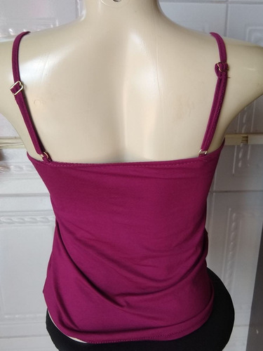 Blusa Regata Com Bojo - Marsala