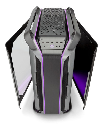 Imagen 10 de 10 de Gabinete Gamer Coolermaster Cosmos C700m Black Rgb