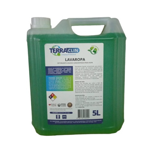 Detergente Liquido Lavaropa Concentrado 5 Lts