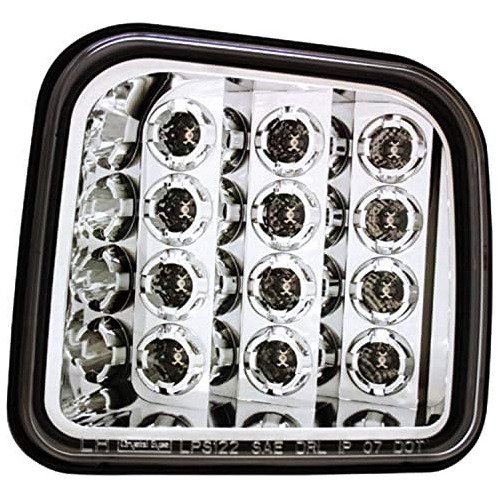 Par De Faros Delanteros De Señalización Led Crystal C...