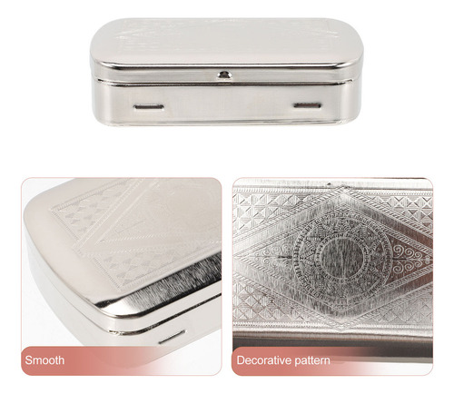 Caja De Humidificador De Acero Inoxidable Estuche De Embalaj