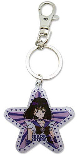 Great Eastern Entertainment Sailormoon S Saturn Metal Keycha