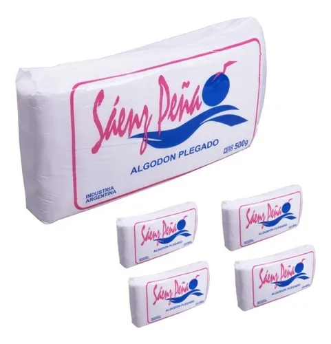Algodón Plegado Saenz Peña Insumos Xxi X 500g