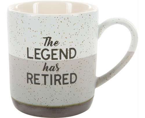 Taza De Café Grande De Gres De 15 Oz The Legend Has Re...