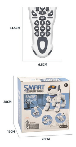 Programación De Perro Robot Inteligente Con Control Remoto