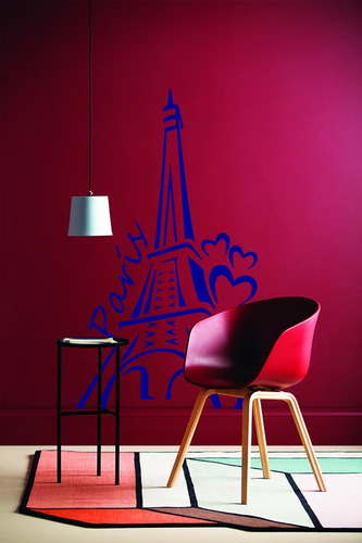 Vinilo Decorativo Torre Eiffel Paris