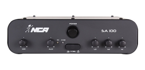 Imagem 3 de 9 de Receiver Amplificador Nca Sa100 Som Ambiente 100 Watts Ysm